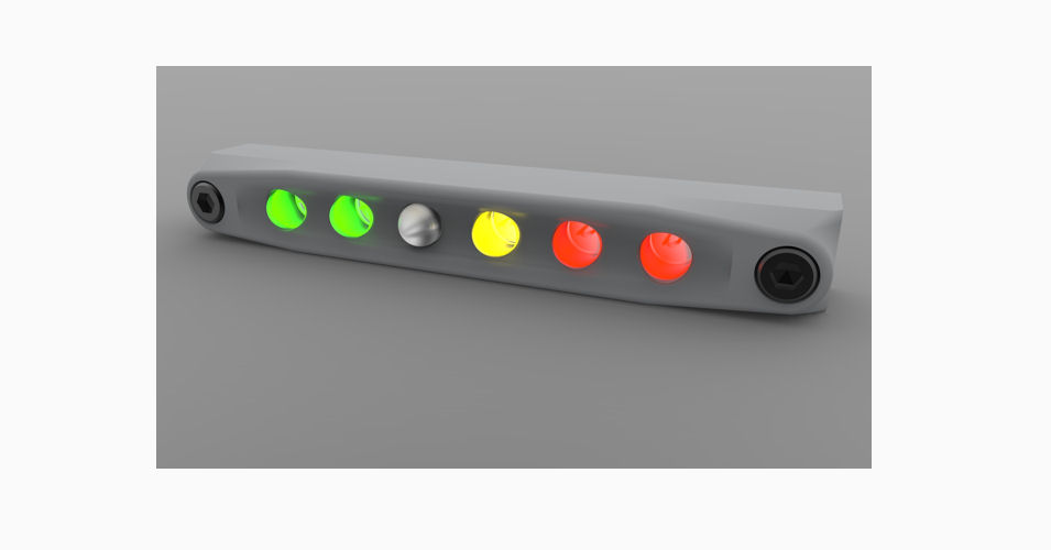 2-Farben LED Anzeige mit CAN/CANopen Schnittstelle